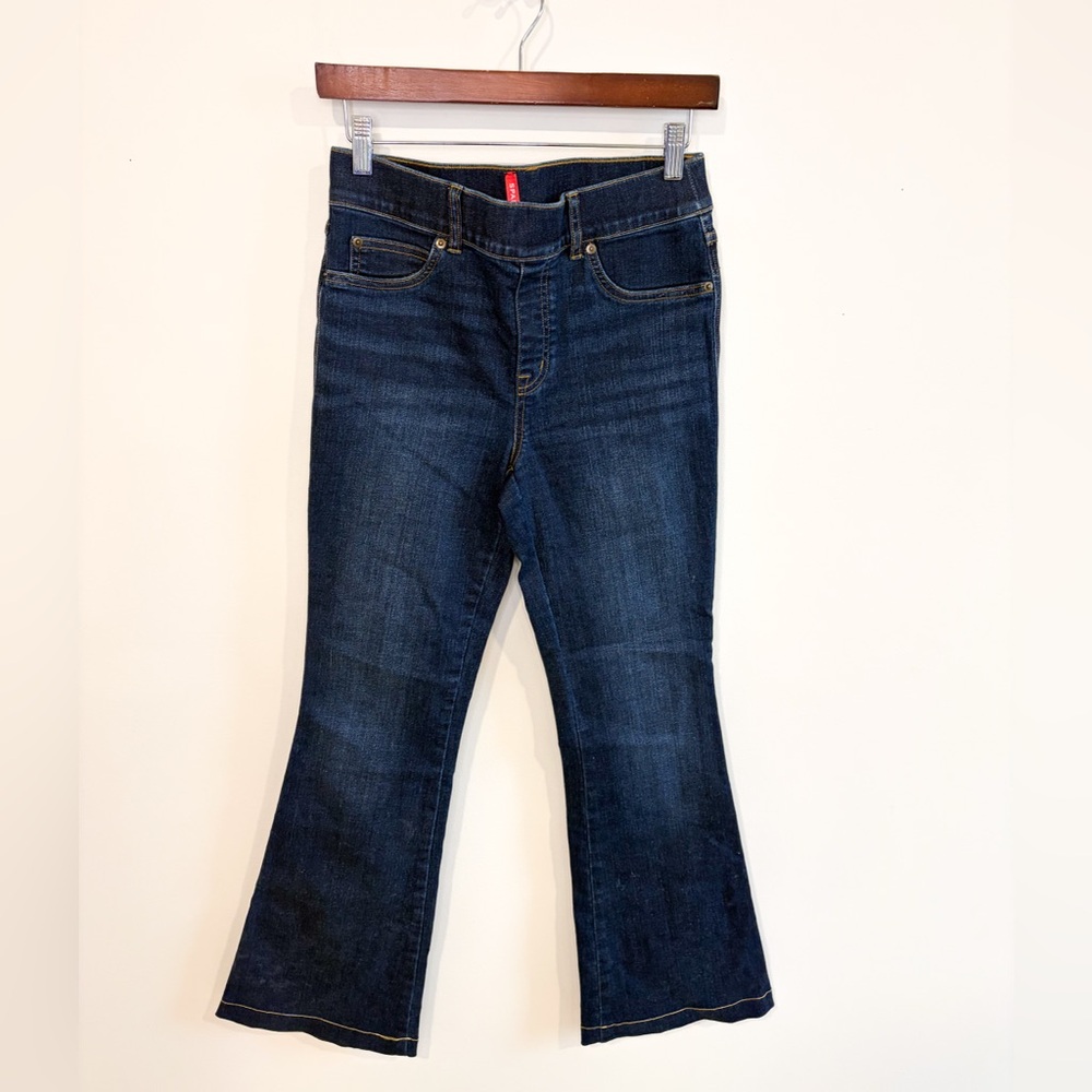 SPANX Dark Blue Flare Jeans